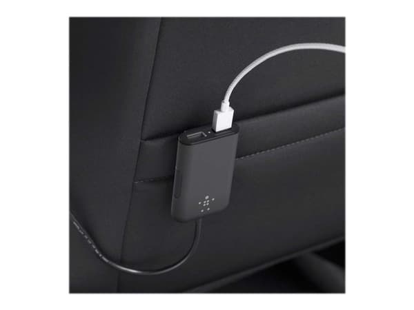 Belkin Road Rockstar - Strömadapter för bil - 36 Watt - 7.2 A - 4 utdatakontakter (USB) - svart