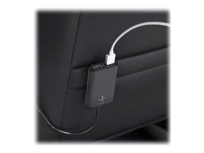 Belkin Road Rockstar - Strömadapter för bil - 36 Watt - 7.2 A - 4 utdatakontakter (USB) - svart