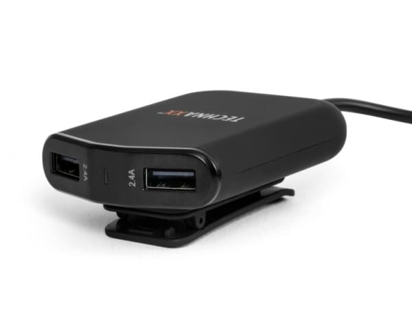 Technaxx Family Car Charger TE14 - Bilstrømadapter - 2.4 A - 4 utgangskontakter (USB)