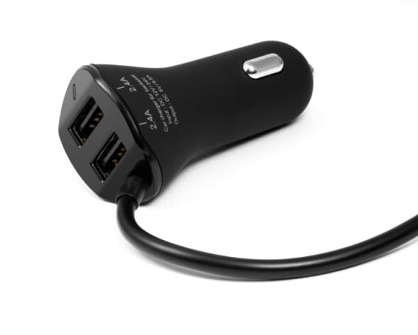 Technaxx Family Car Charger TE14 - Bilstrømadapter - 2.4 A - 4 utgangskontakter (USB)