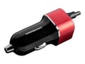 Miniatyrbilde 3 av 5: MODECOM MC-CU2K-09-TC - Bilstrømadapter - 2 utgangskontakter (USB, 24 pin USB-C) - svart