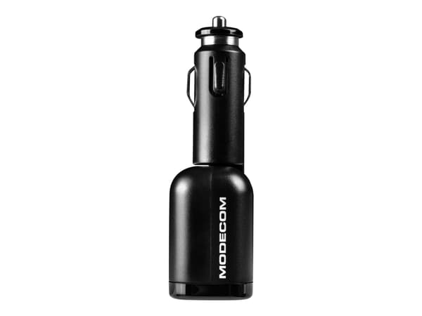 MODECOM Royal MC-CG2U2Q - Strömadapter för bil - QC 3.0 - 4 utdatakontakter (USB, 2 x automobile cigarette lighter)