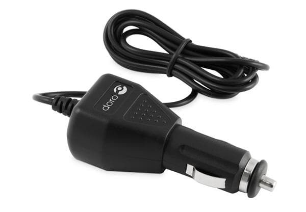 DORO autolaturi - autovirtasovitin - HandlePlus 334gsm; PhoneEasy 338gsm, 342gsm, 345gsm -puhelimille