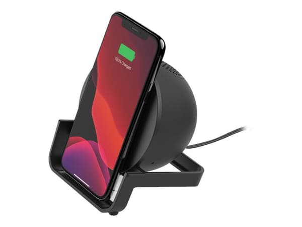 Belkin Boost Charge, Sisätila, AC, Langaton lataaminen, Musta musta