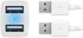 Miniatyrbilde 2 av 2: Innergie PowerJoy Go Pro 24 lader 2x USB-A 2,4 A (ADC-24BB BCA)