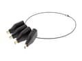 Pikkukuva 2 / 5: Deltaco Power adapter, 12~24V / USB, Auto, 5 V, 1 A, Musta