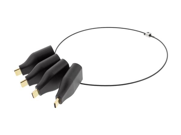 Deltaco Power adapter, 12~24V / USB, Auto, 5 V, 1 A, Musta