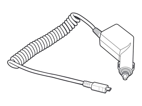 Motorola VCA400-02R - Bilstrømadapter (mini-USB type B) Grå