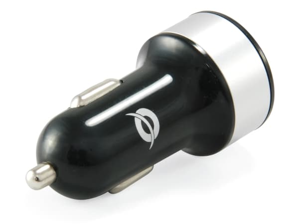 Conceptronic CUSBCAR2A USB Car Tablet Charger 2A - Bilstrømadapter - 2 A - 2 utgangskontakter (USB)