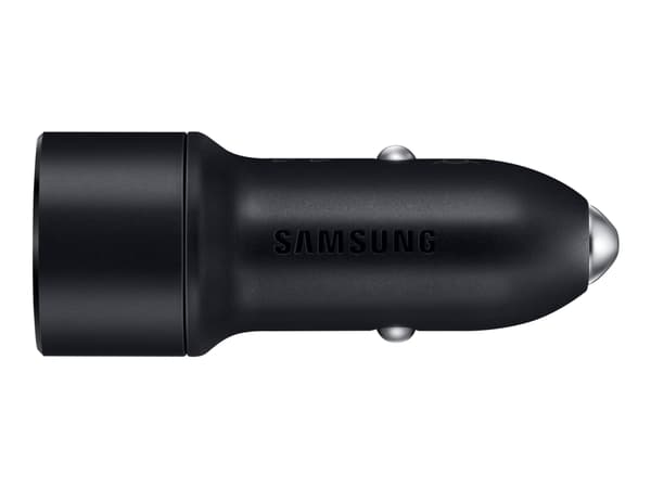Samsung EP-L1100 - Bilstrømadapter - 2 A - AFC - 2 utgangskontakter (USB) - svart
