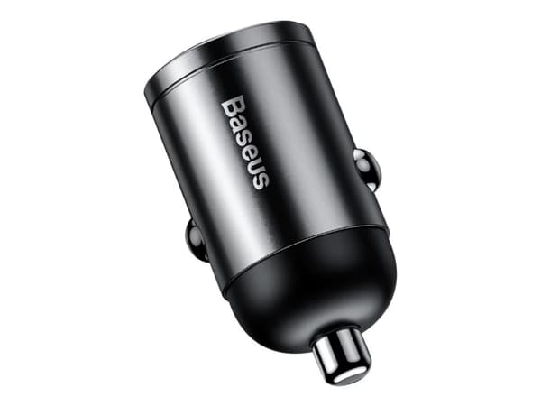 Baseus Tiny Star Mini - Autovirtasovitin - 30 Watt - 3 A - PD 3.0, QC 4+ (USB-C) - harmaa