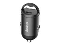Baseus Tiny Star Mini - Autovirtasovitin - 30 Watt - 3 A - PD 3.0, QC 4+ (USB-C) - harmaa