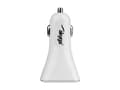 Miniatyrbilde 3 av 5: Akyga AK-CH-08 - Bilstrømadapter - 15 watt - 3 A - QC 3.0 - 2 utgangskontakter (USB) - hvit