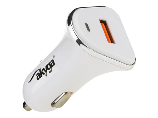 Akyga AK-CH-07 1x USB-A 3 A laturi (AK-CH-07) Valkoinen
