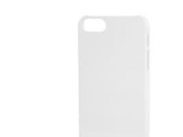 Xqisit iPlate Glossy iPhone 5, Suojus, Apple, iPhone 5, Valkoinen