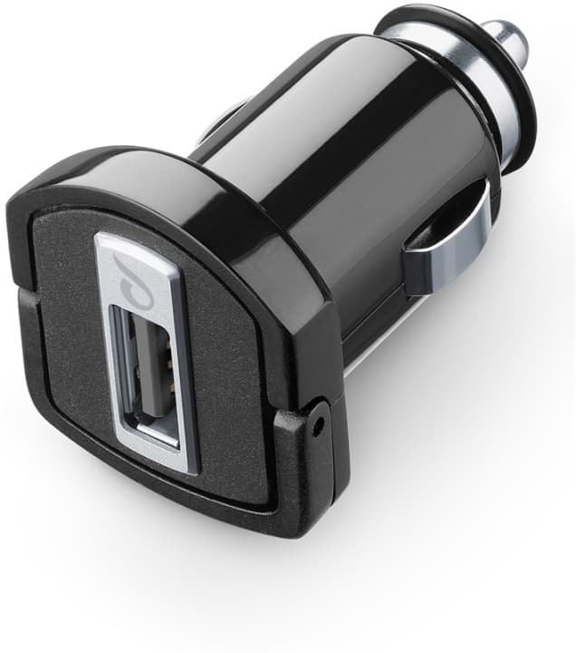 Cellularline Billaddare med 1xUSB 2A, Svart