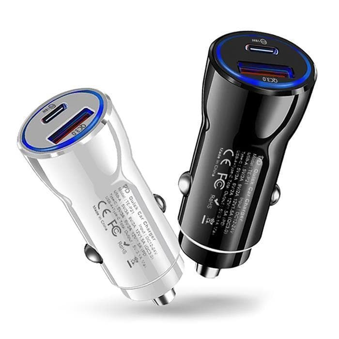 C4U® 18W PD Quick Charge 3.0 billader og 3.1A udgangseffekt to