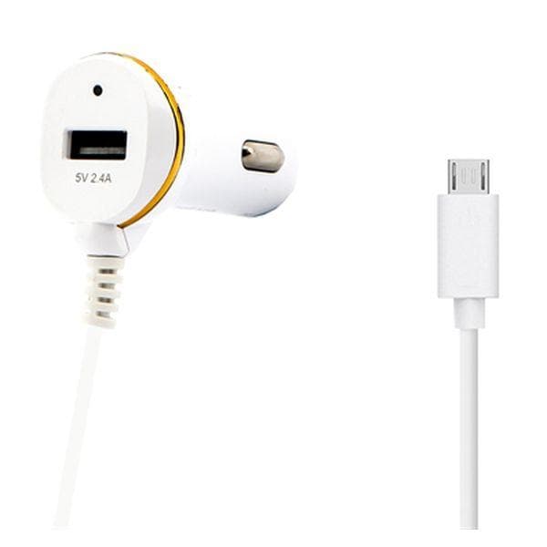 2 Pack, Billaddare USB Micro USB Vit