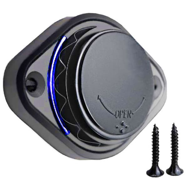 2xUSB-uttag 3.1A med belysning för bil, båt, husvagn, husbil, MC