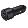 Miniatyrbild 2 av 2: Original Samsung Fast Charge Billaddare 15W 2x USB - Svart