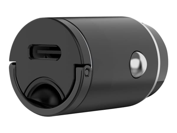 Celly ProPower CC MINI - Bilstrømadapter - ultra compact - 30 watt - PD (24 pin USB-C) - svart