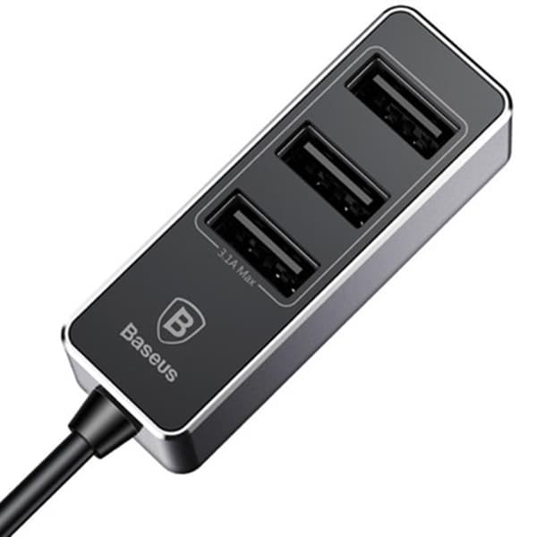 Baseus Kraftfulla Praktiskt 3-USB Port Billaddare