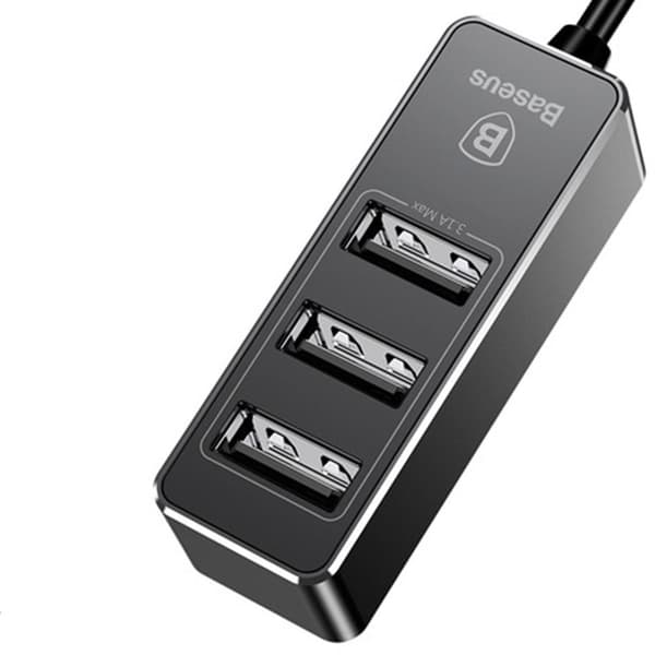 Baseus Kraftfulla Praktiskt 3-USB Port Billaddare