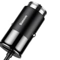 Miniatyrbild 10 av 11: Baseus Kraftfulla Praktiskt 3-USB Port Billaddare