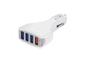 Pikkukuva 4 / 5: Charger VEGA CAR CHARGER 4 X USB 7A WHITE VEGA FASTON FAST CHARGER QUICK 4XUSB 3.0 3500MAH FASTON WHITE