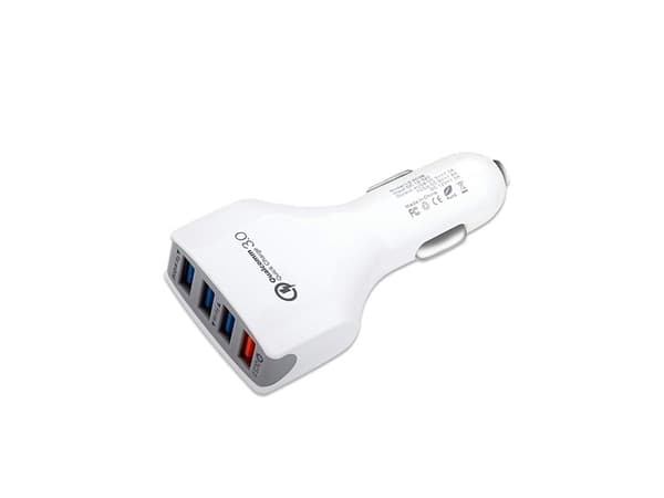 Charger VEGA CAR CHARGER 4 X USB 7A WHITE VEGA FASTON FAST CHARGER QUICK 4XUSB 3.0 3500MAH FASTON WHITE