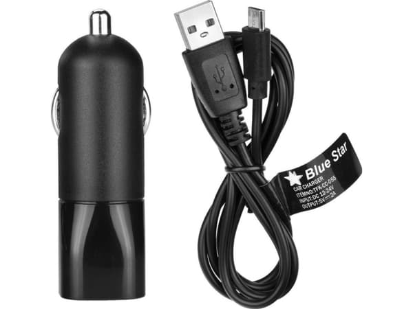 Blue Star 1x USB-A 2 A laddare (5901737411570)