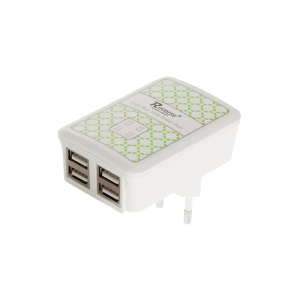 4 port USB Adapter REVERSE 2,1A