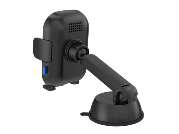 Celly Pro Mount MountCharge15 - Trådløs ladeholder for bil - 15 watt - 2 A - svart