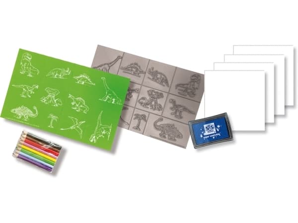 SES Creative 14919, Lasten leimasinsetti, 3 vuosi/vuosia, Vihreä, 1 kpl