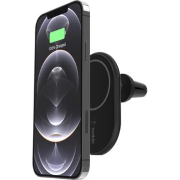 Belkin Magnetiskt Trådlöst Billaddare Luftventil - Svart