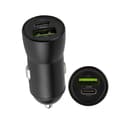 Pikkukuva 1 / 2: USB-C PD 3.0 / USB QC3.0 Billaddare 20W För iPhone, Samsung