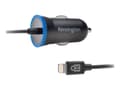 Miniatyrbilde 3 av 5: Kensington PowerBolt Car Charger - Bilstrømadapter - 12 watt - 2.4 A (Lightning) - svart