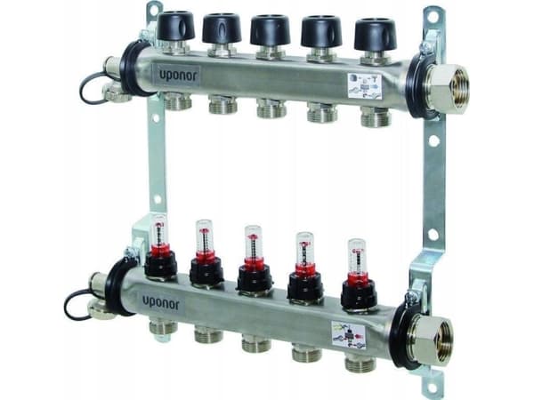 Uponor Uponor Vario S manifold med FM 8X strømningsmåler