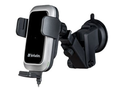 Verbatim FWC-03 - Trådløs ladeholder for bil - pro, Qi - 15 watt - 3 A Sort