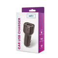 Miniatyrbilde 3 av 3: Setty USB-kontakt for billader, 1A, svart