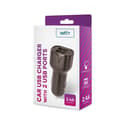 Miniatyrbillede 3 af 3: Setty Billaddare 2 x USB 2.4A, Svart
