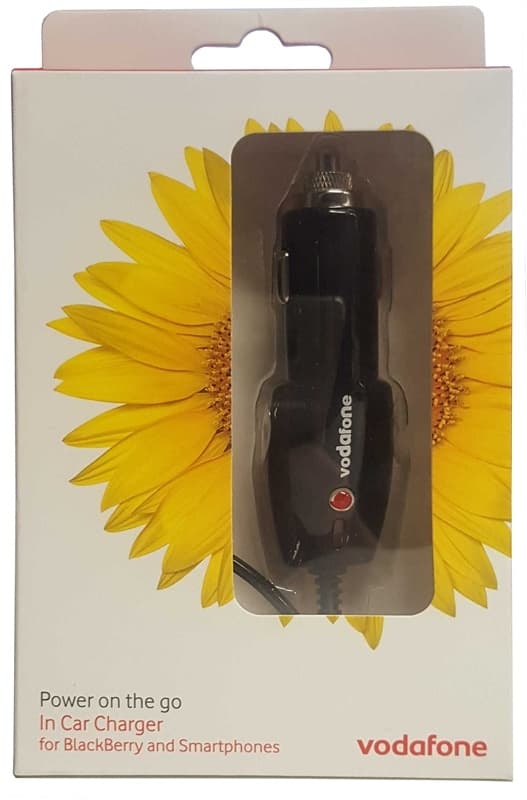 Bil lader 1A Micro-USB og Mini-USB, svart