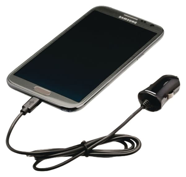 Valueline Billader 2.1 A Micro USB Sort Sort