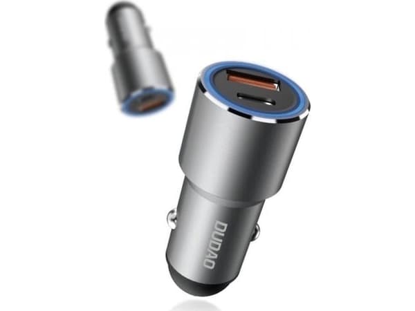 Dudao R4PQ laturi 1x USB-A 1x USB-C 3 A (dudao_20210208115703) Harmaa