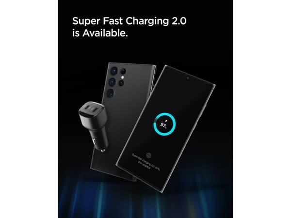 Spigen PC2200 Arcstation PD75W 2xUSB-C-laturi musta/musta ACP04581
