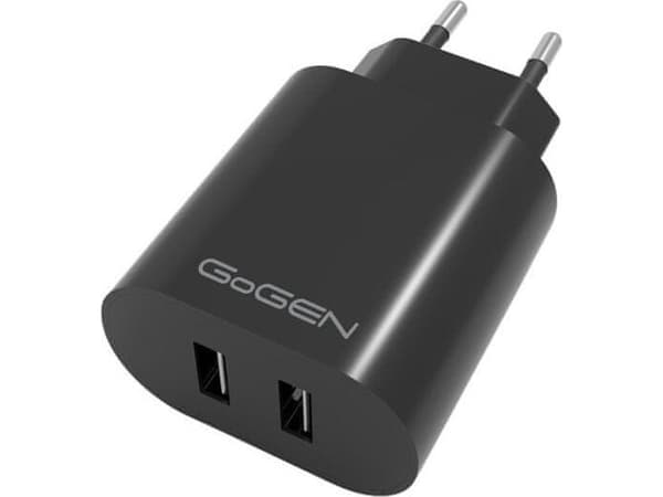 GoGEN-laturi Verkkolaturi. 2x USB-A 24W 4.8A GoGEN - ACH206B
