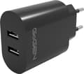 Pikkukuva 1 / 5: GoGEN-laturi Verkkolaturi. 2x USB-A 24W 4.8A GoGEN - ACH206B