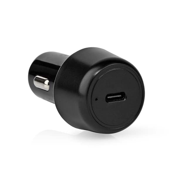 Nedis Autolaturi | 30 W | 2.0 / 3.0 A | Lähtöliitäntöjen määrä: 1 | Portin tyyppi: USB-C™ | Automaattinen Jännitteen Valinta