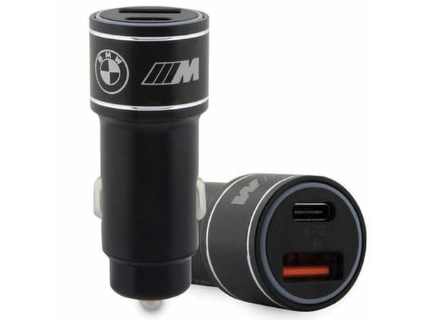 BMW lader BMCCMUSBCK PD-QC 3.0 20W Fast Charge svart/svart M Edition