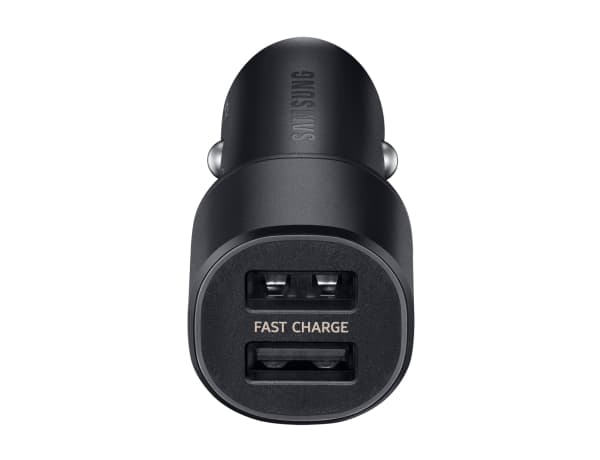 Samsung EP-L1100 - Strömadapter för bil - 2 A - FC - 2 utdatakontakter (USB) - svart